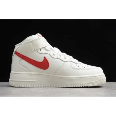 Nike Air Force 1 Mid Kırmızı Kaykay Ayakkabı Türkiye - AXTU9MCF